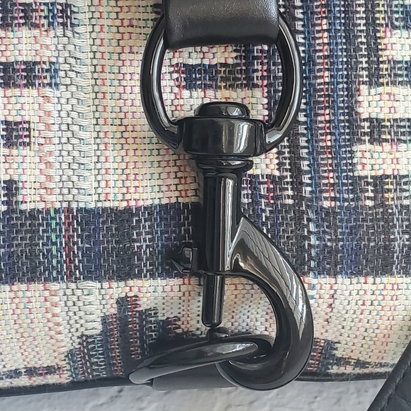 Rebecca Minkoff MAC Southwestern Woven Tweed Aztec Western Boho Bag - Picture 3 of 15